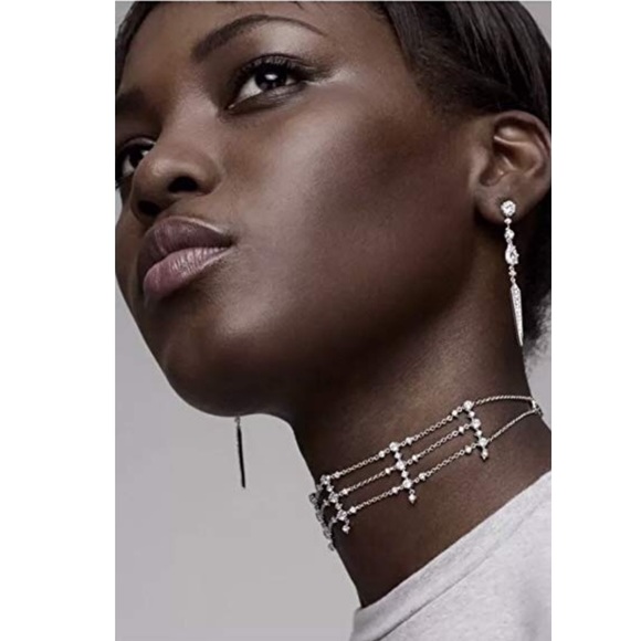 NADRI dame statement crystal choker, New! - Picture 4 of 5